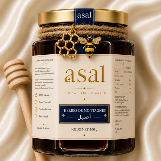 Miel des Herbes des Montagnes عسل الاعشاب