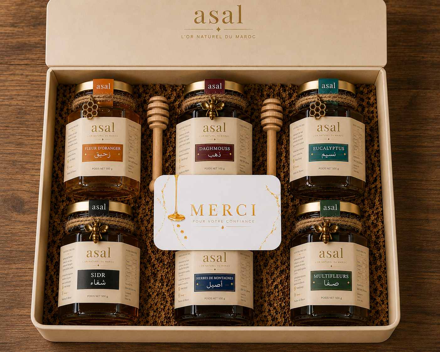 Coffret Cosy – 6 Miels d'Exception