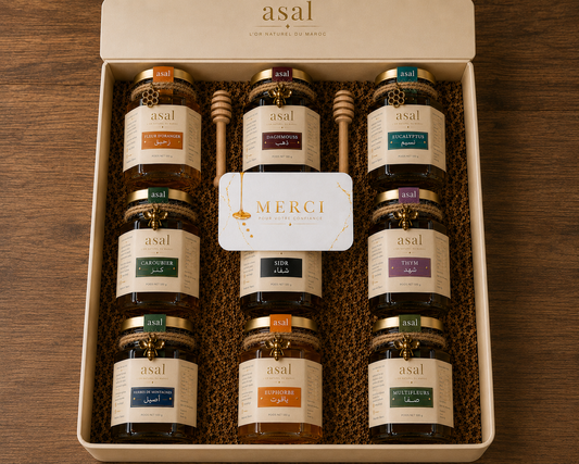 Coffret Découverte – 9 Miels d'Exception