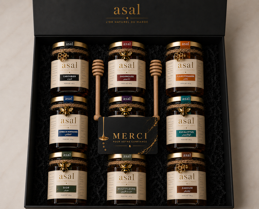 Coffret Découverte – 9 Miels d'Exception