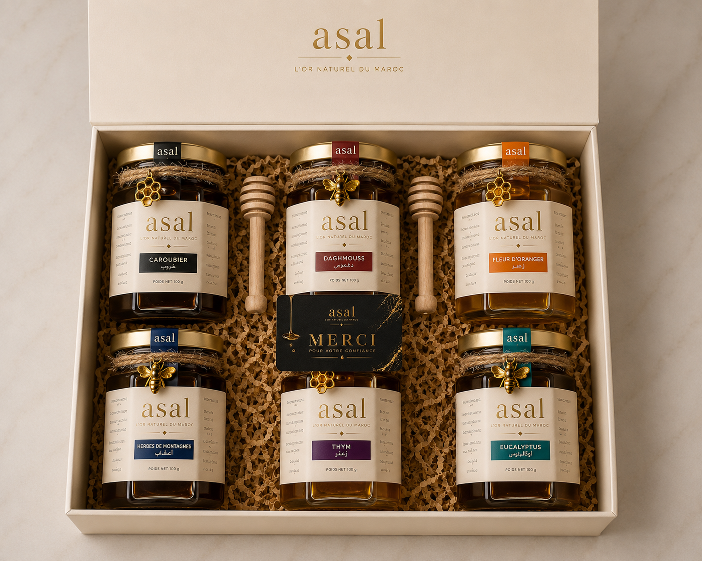 Coffret Cosy – 6 Miels d'Exception